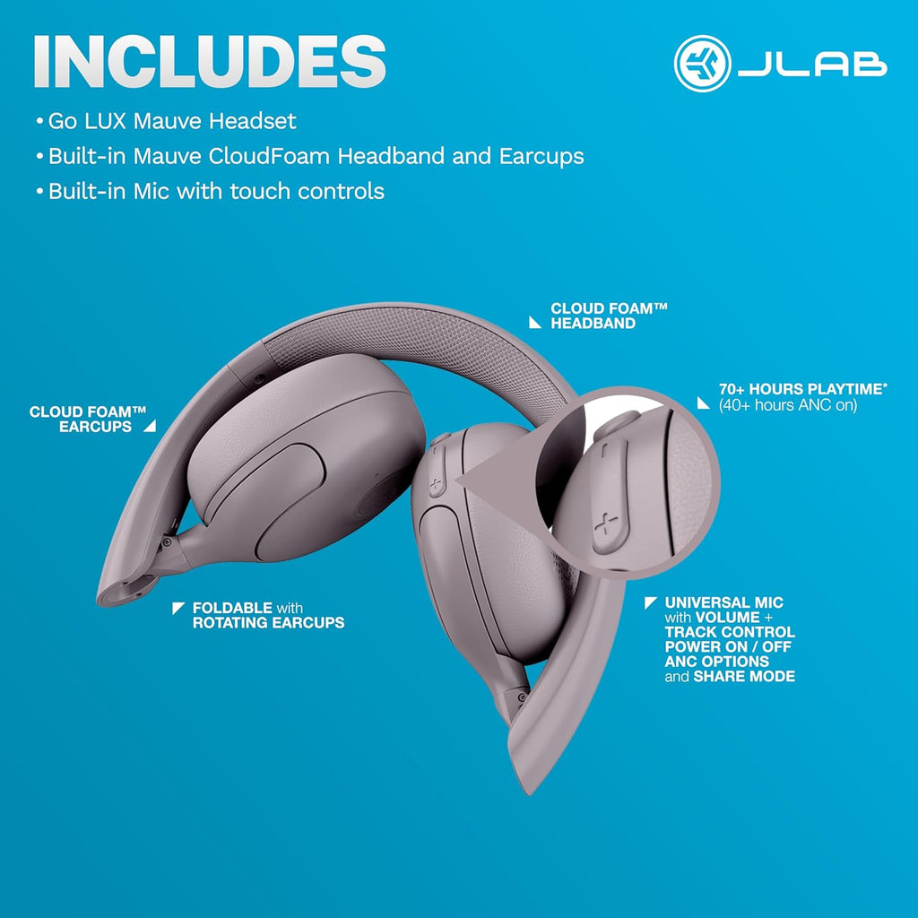 Auriculares inalámbricos JLab Go Lux ANC