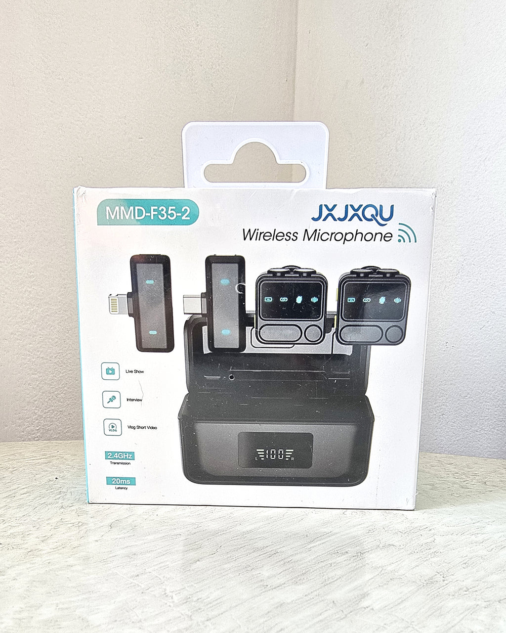 Micrófono inalámbrico Lavalier JXJXQU