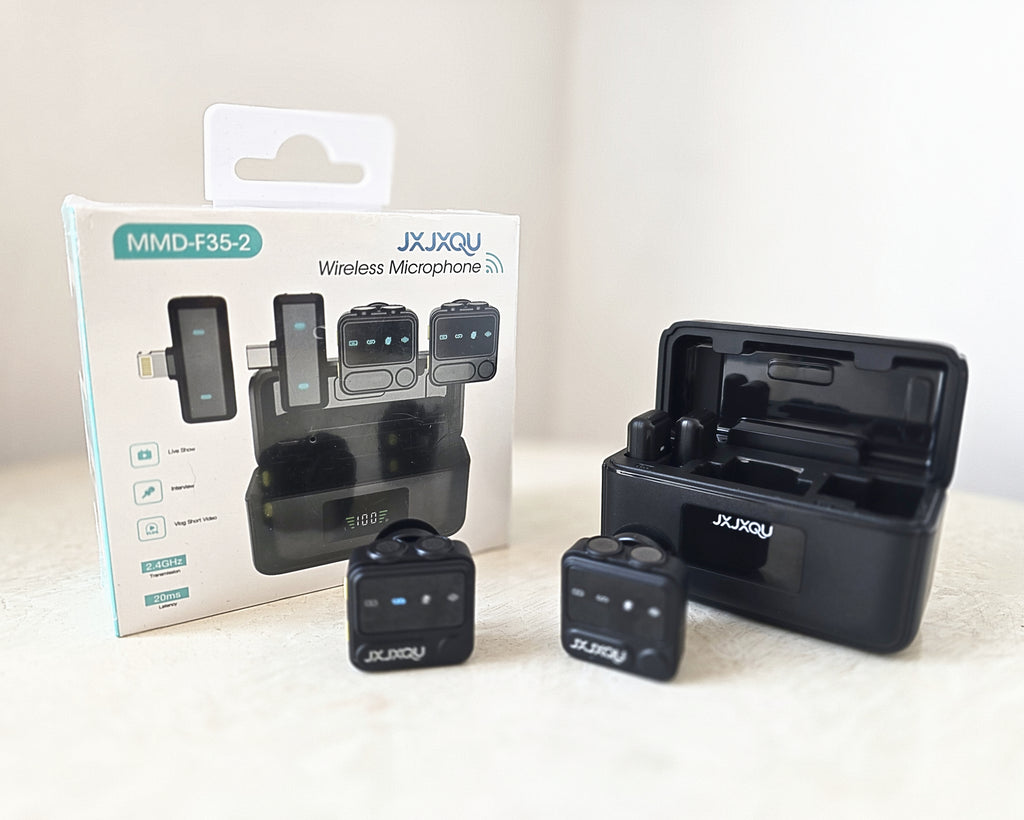 Micrófono inalámbrico Lavalier JXJXQU