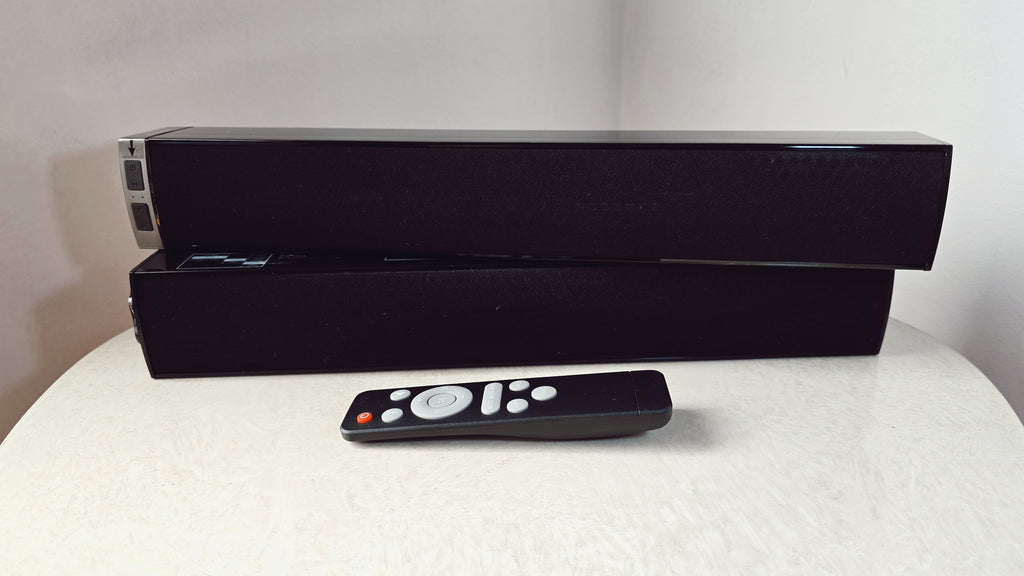 Barra de Sonido TV 80W Bluetooth - Diseño 2 en 1